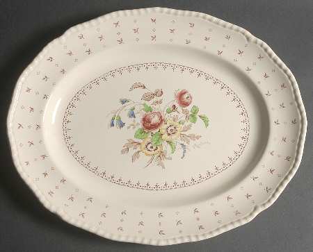 Warwick 15" Oval Serving Platter