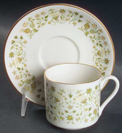 Westfield Flat Demitasse Cup & Saucer Set