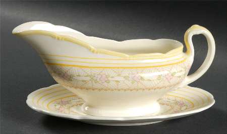 The Westminster Gravy Boat & Underplate