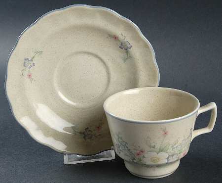 Westmoreland Flat Cup & Saucer Set