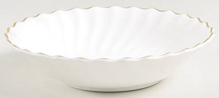 White Fruit/Dessert (Sauce) Bowl