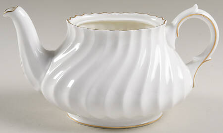 White Teapot No Lid