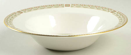 White Nile Rim Soup Bowl