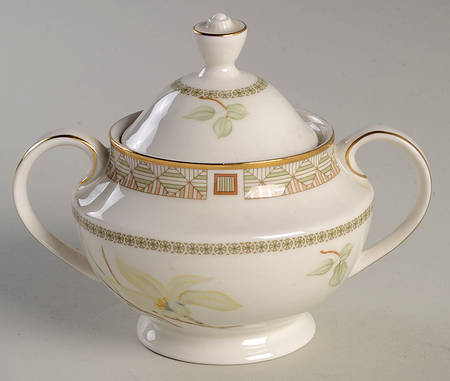 White Nile Sugar Bowl & Lid