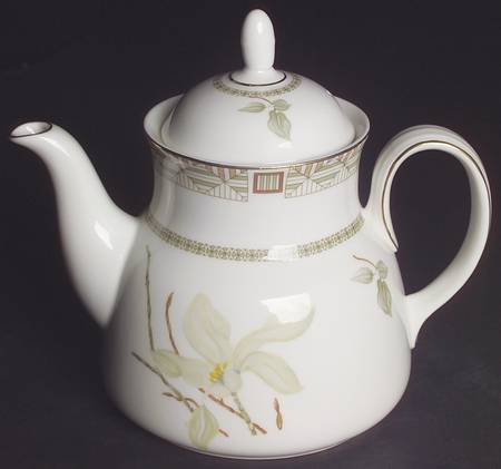 White Nile Teapot & Lid by Royal Doulton