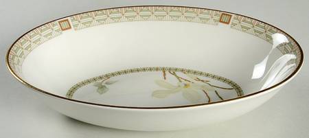 White Nile 9" Oval Vegetable Bowl