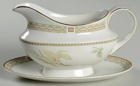 White Nile Gravy Boat & Underplate