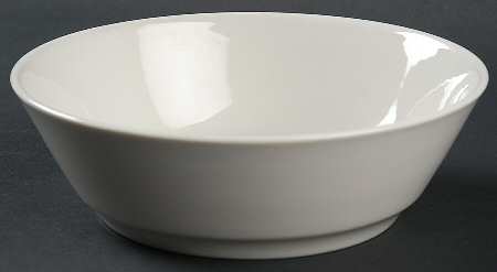 Prisma White Coupe Cereal Bowl