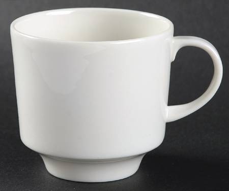 Prisma White Flat Cup