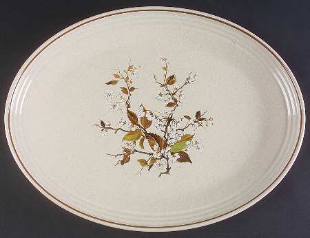 Wild Cherry 16" Oval Serving Platter