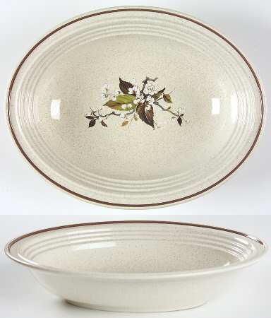 Wild Cherry 10" Oval Vegetable Bowl