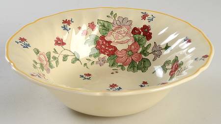 Wildflower 8" Round Vegetable Bowl