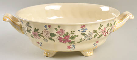 Wildflower Round Vegetable No Lid