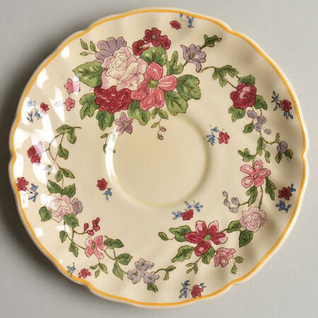 Wildflower Saucer for Cream Soup Bowl