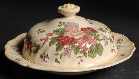 Wildflower Muffin Dish & Lid