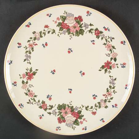 Wildflower 15" Chop Plate (Round Platter)