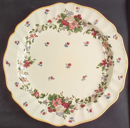 Wildflower 14" Chop Plate (Round Platter)
