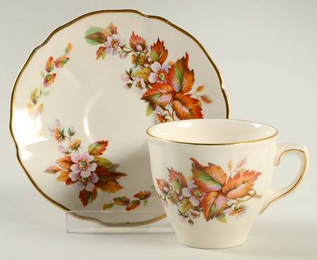 Wilton (Earthenware) Flat Demitasse Cup & Saucer Set