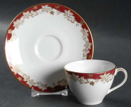 Winthrop Flat Demitasse Cup & Saucer Set