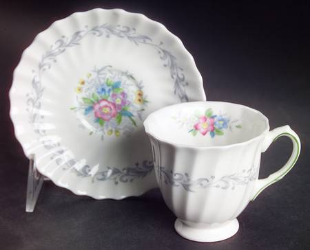 Windermere Footed Demitasse Cup & Saucer Set