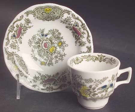 Windsor Flat Demitasse Cup & Saucer Set