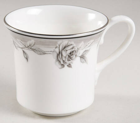 Winter Rose Flat Cup