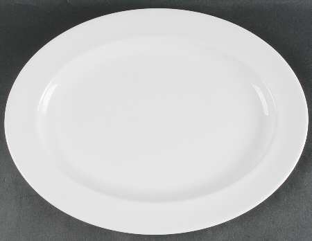 Wistful (Georgian Shape) 16" Oval Serving Platter