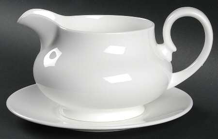 Wistful (Georgian Shape) Gravy Boat & Underplate