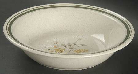 Will O' The Wisp (Double Green Lne) Rim Soup Bowl