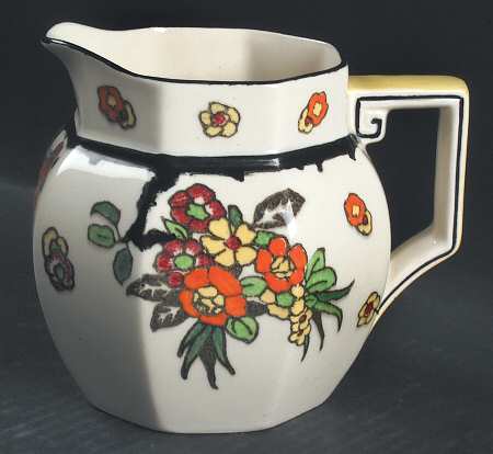 Woburn Black (No White Flowers) 32 Oz Pitcher