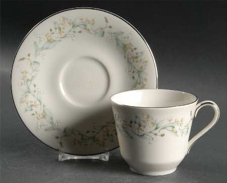 Woodland Glade Flat Cup & Saucer Set