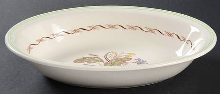 Woodland 10" Oval Vegetable Bowl
