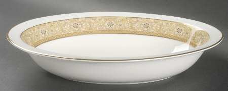 Woodside 10" Oval Vegetable Bowl