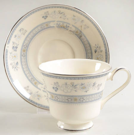 Woodland Footed Cup & Saucer Set