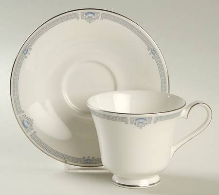 Woodward Footed Cup & Saucer Set