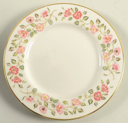 Woodland Rose Bread & Butter Plate