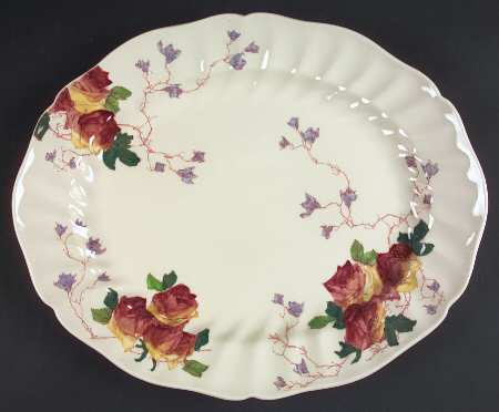 Wrenbury 15" Oval Serving Platter