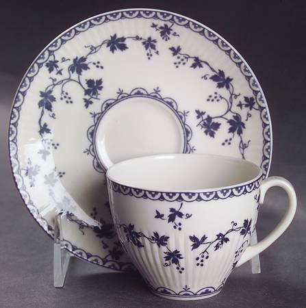 Yorktown Flat Demitasse Cup & Saucer Set