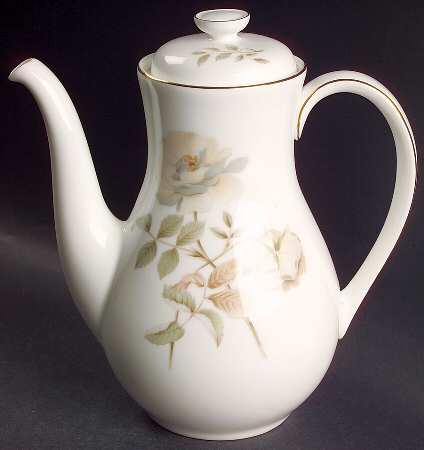 Yorkshire Rose Coffee Pot & Lid