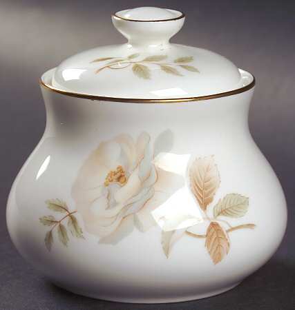 Yorkshire Rose Sugar Bowl & Lid