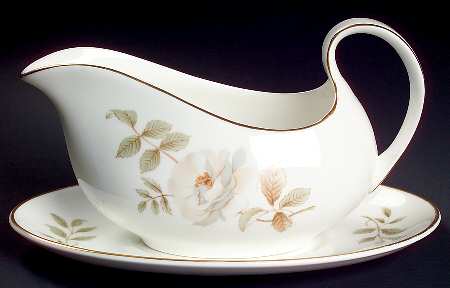 Yorkshire Rose Gravy Boat & Underplate
