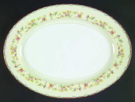 RDB4 (JAPAN) 16" Oval Serving Platter