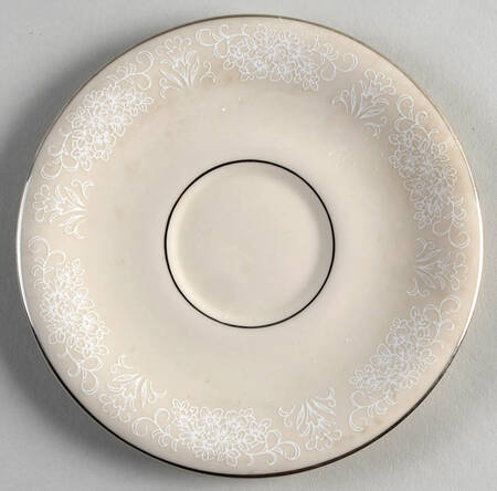 Champagne Lace (All Cream) Saucer