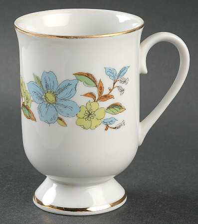 Blue Garden Mug