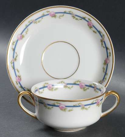RDN1 Flat Bouillon Cup & Saucer