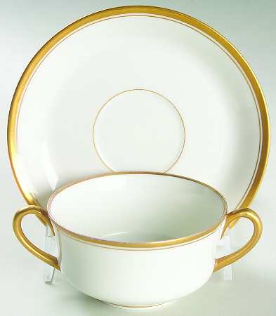 RDN33 Flat Bouillon Cup & Saucer