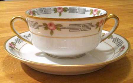 RDN5 Flat Cream Soup Bowl & Saucer Set