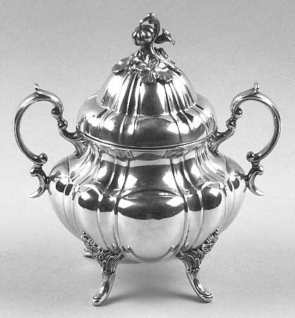 Bradford (Sterling, Hollowware) Sugar Bowl & Lid