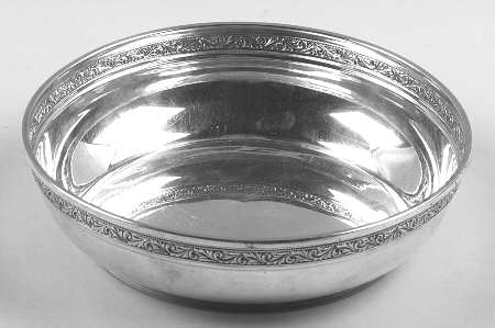 Sterling Hollowware Small Sterling Round Vegetable Bowl