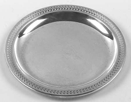 Sterling Hollowware Sterling Cookie Plate